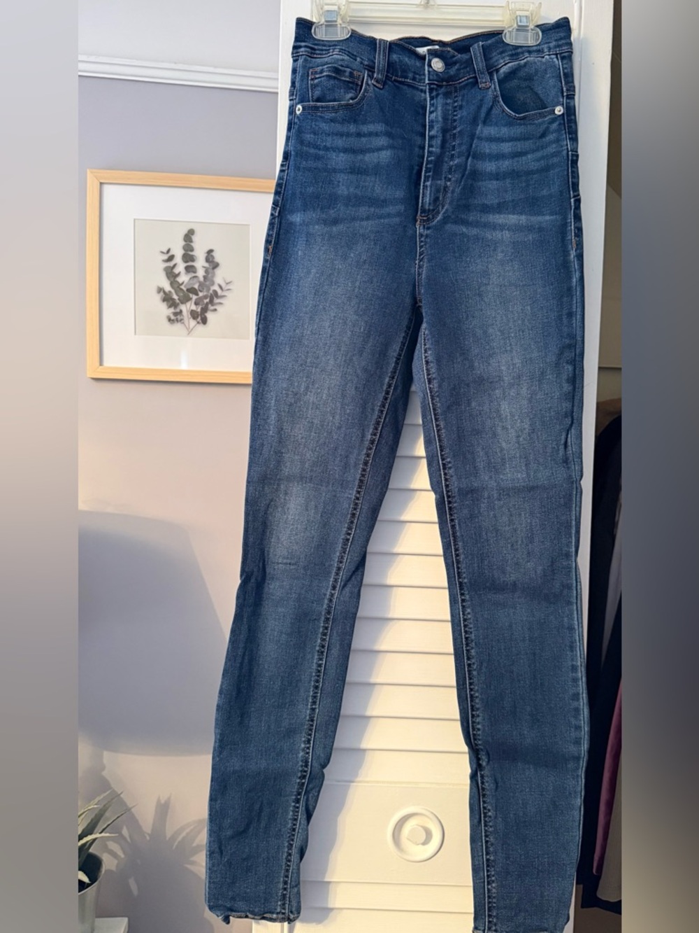 Dynamite Khloe Women's Skinny Jeans in Dark Blue Wash